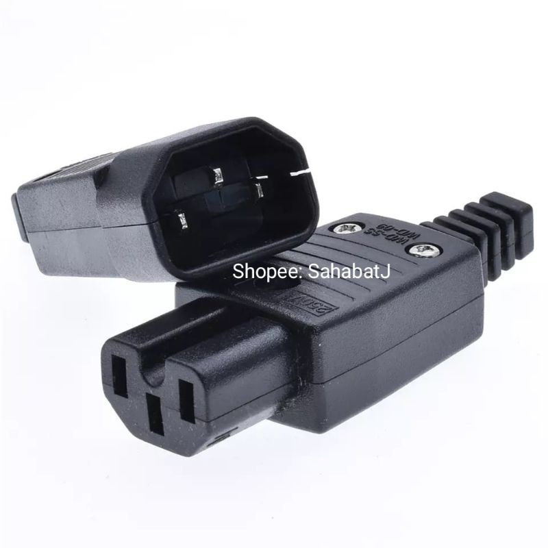 Konektor C14 Male Connector C13 Female Soket PDU UPS IEC320 Plug Socket C14 C13 IEC 320