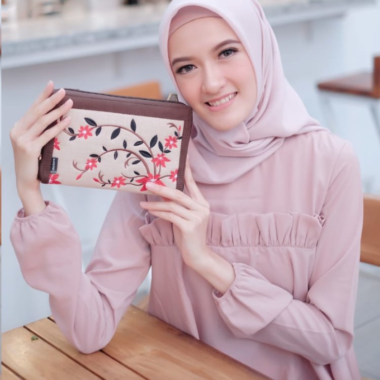  Dompet  Selempang  Wanita  Dompet  HPO Makara Flat Plain 