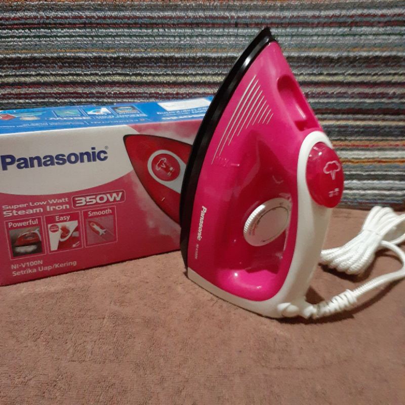 Setrika Panasonic NI-V100N setrika uap/kering titanium