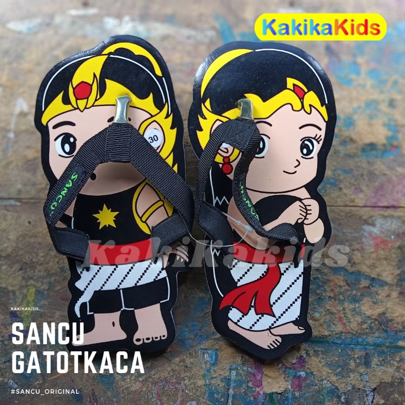 SOUVENIR SANDAL GATOT KACA  - SANCU GATOTKACA