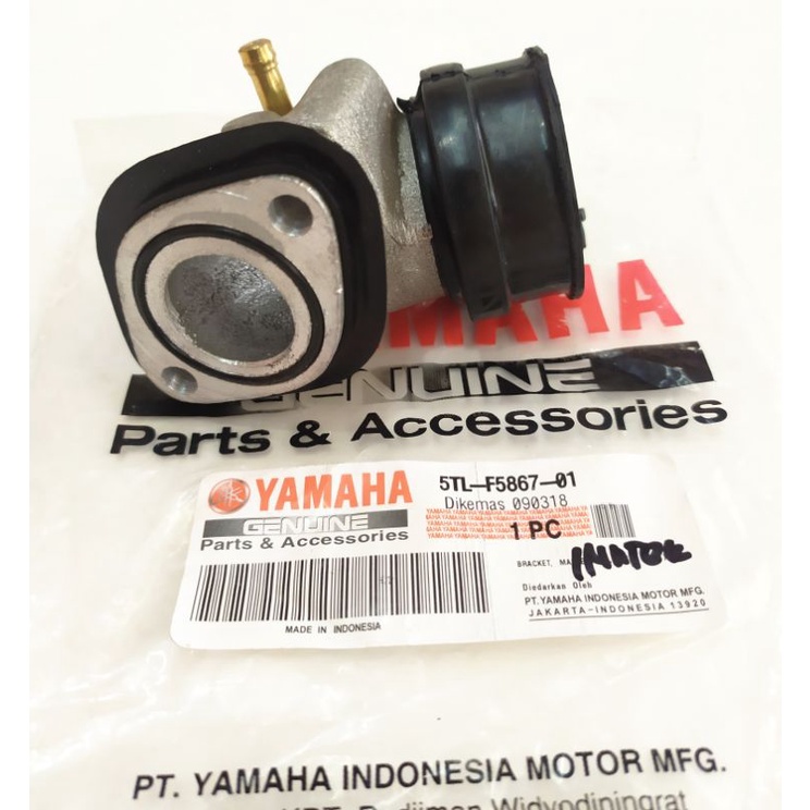 Intake INTEK MANIPUL MANIPOL MANIFOLD ALUMINUM INTAKE MIO SMILE, MIO SPORTY, FINO KARBU
