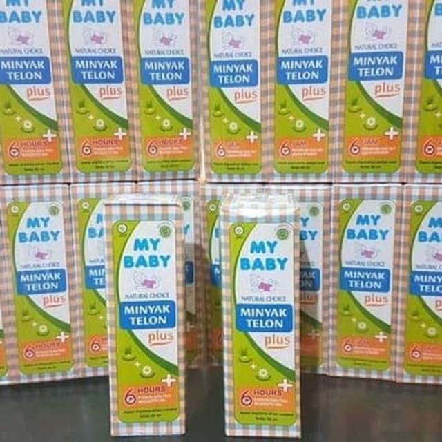 MY BABY MINYAK TELON PLUS 60ML - MINYAK TELON MY BABY