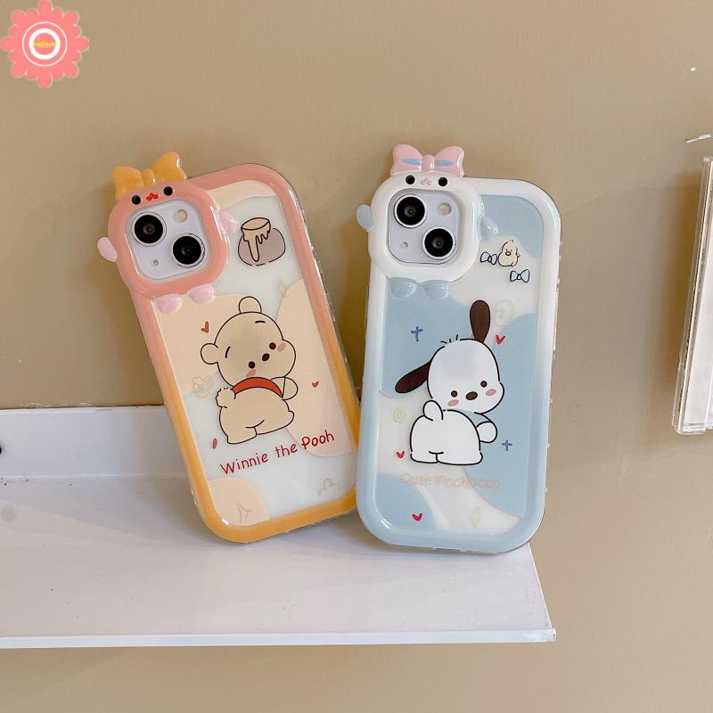 Soft Case TPU Desain Winnicoe the Pooh 3D Untuk Realme C35 C21Y C15 C25 C31 C12 C25s C21 C11 2021 C11 C30 C25Y C20 C17 Realme C2 C11 2021 7i 5i 5S 5 6i C20