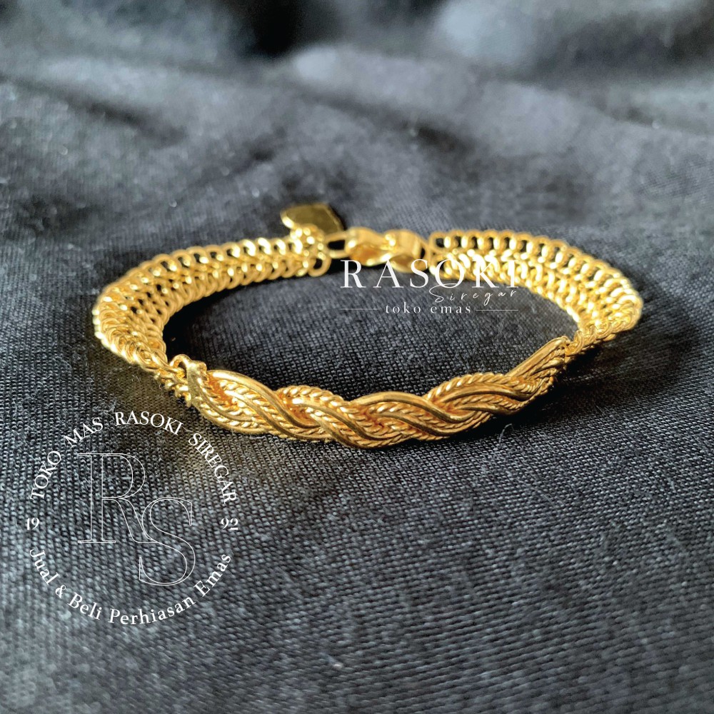 GELANG EMAS DANDANMAS TUA 99.9% 24K | tokomasrasoki