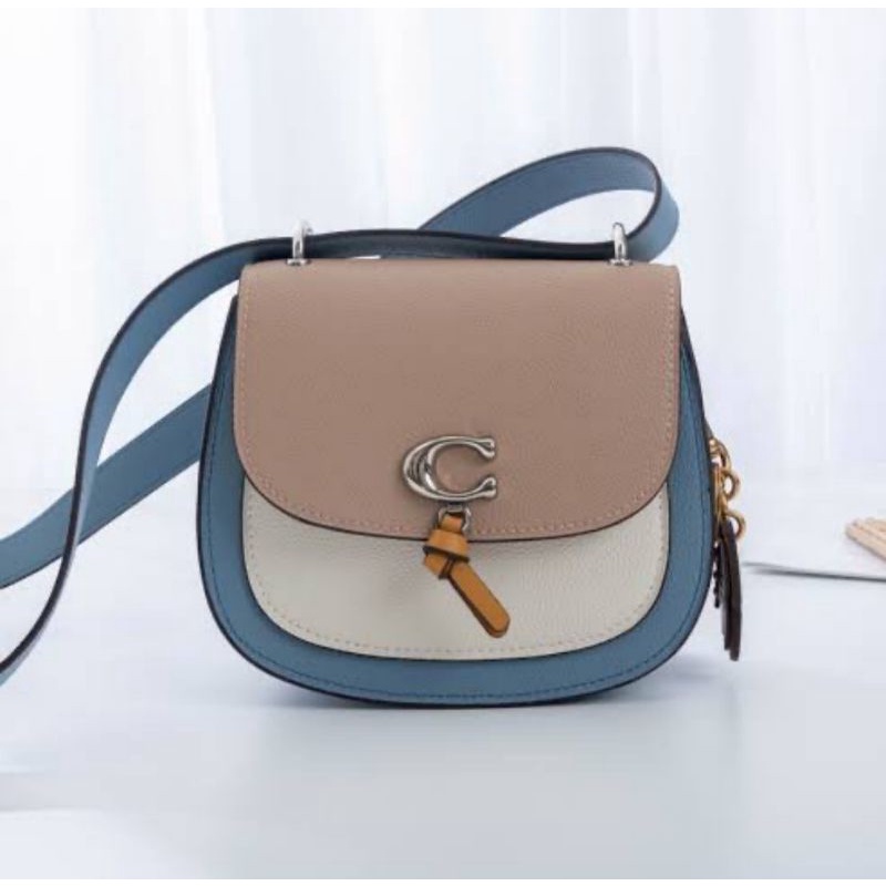 Coach Remi Saddle Bag In Colorblock(1330)