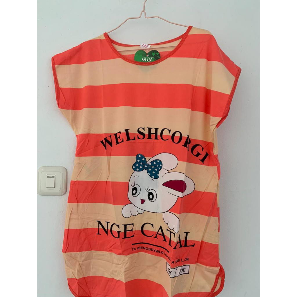 Gobra ♕ PW061 Part 2 Baju Tidur Wanita Piyama Motif Kartun Lucu Pakaian Wanita Daster Variasi Import-No 29 (Warna Random)