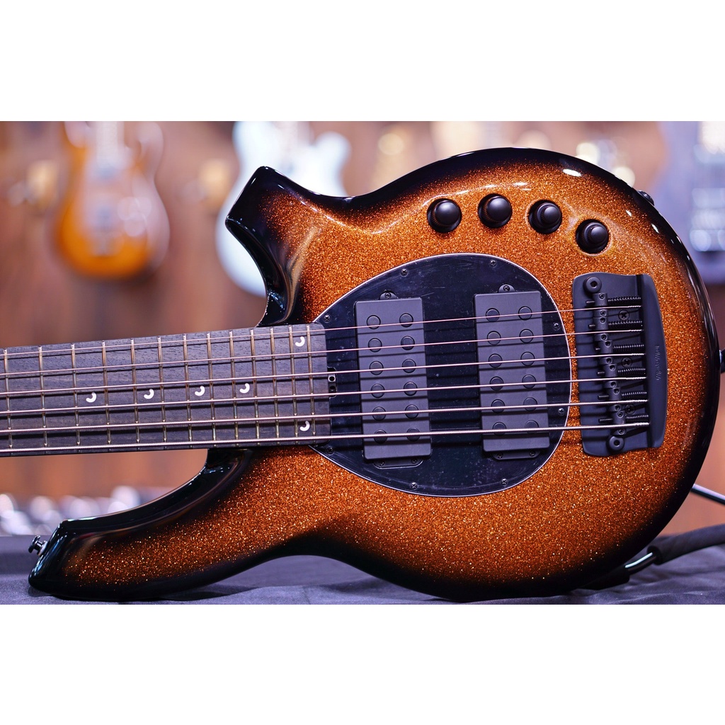 Ernie Ball Music Man Bongo 6 Bass Guitar - Harvest Orange F97086
