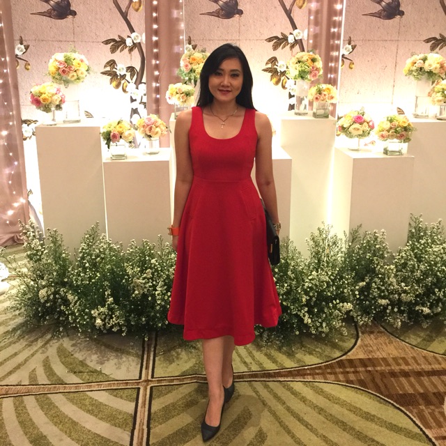 Dress impor import bodycon gold bodykon bodyfit strecth midi bagus congsam gown midi scuba strecth