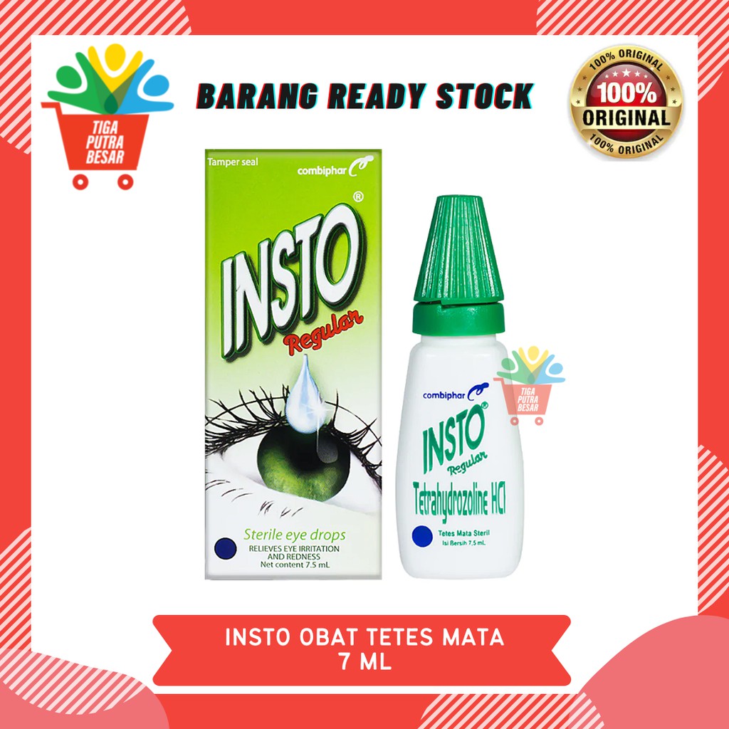 INSTO OBAT TETES MATA STERIL 7.5 ML / REGULER EYE DROPS