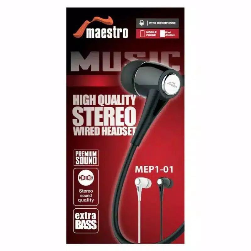 headset maestro premium bass