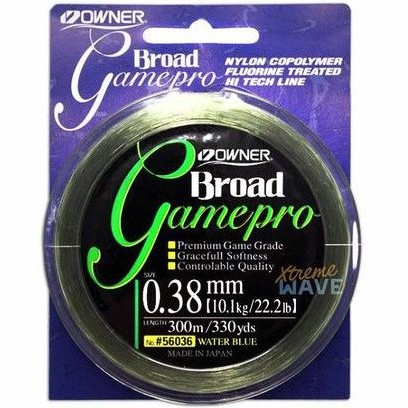 SENAR / LINE MONO OWNER BROAD GAME PRO (Color WATER BLUE) 300m