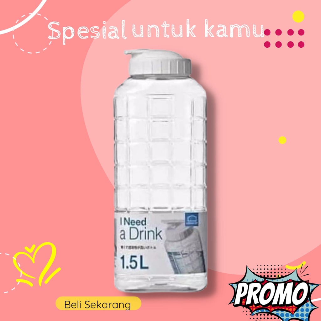 BOTOL MINUM LOCK N LOCK 1.5 L-