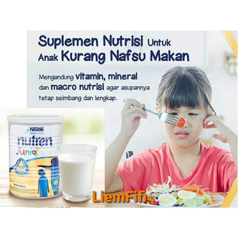 

NESTLE Nutren Junior 400 gr Susu penambah Berat Badan