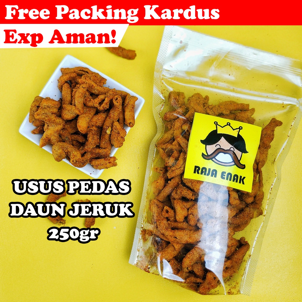 

USUS CRISPY PEDAS 250gr | KRIPSUS KRISUS CAMILAN CEMILAN MURAH KILOAN