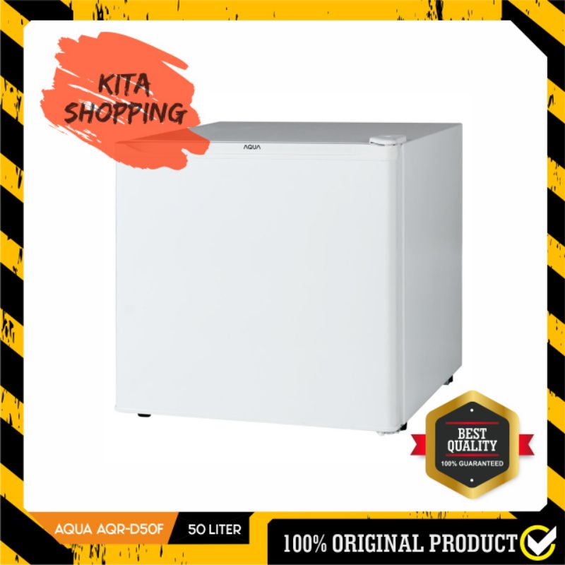 Kulkas Portable AQUA Japan AQR-D50F | Mini bar 50 L liter kecil aqrd50