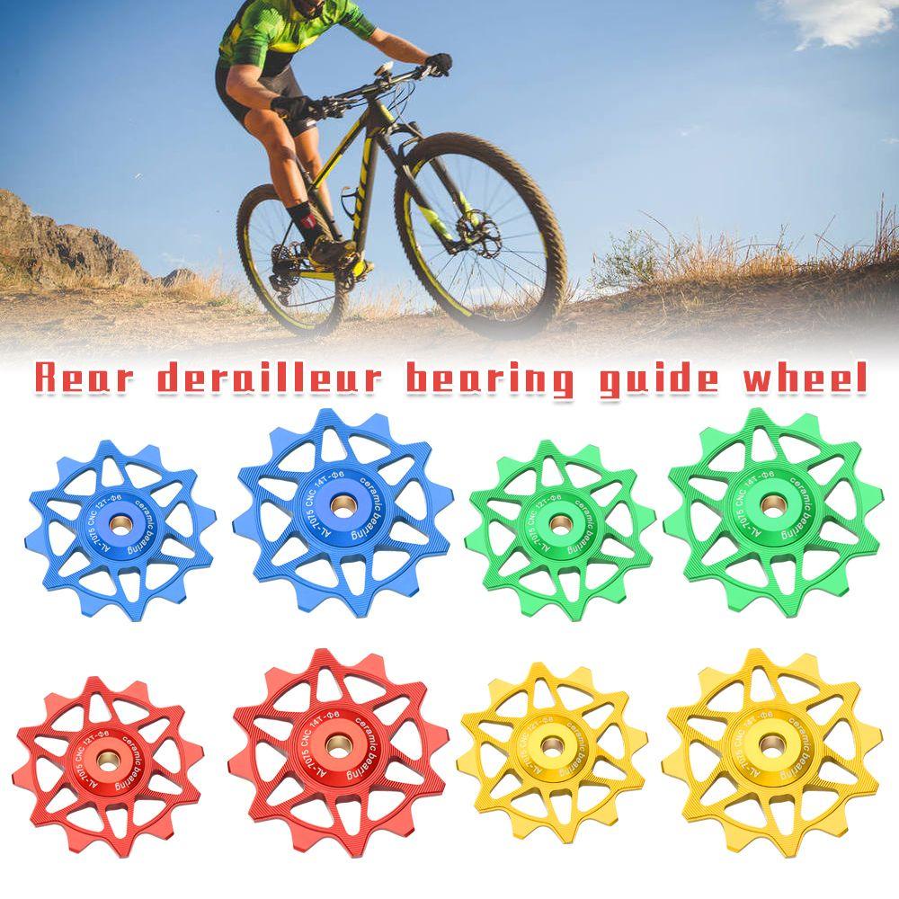 Suyo Pulley Rear Derailleur 12T 14T Bahan Aluminum Alloy Untuk Sepeda Gunung