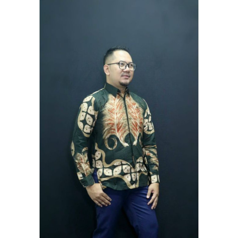 kemeja batik pria katun primis halus