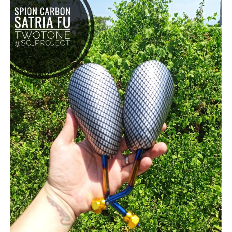 spion carbon satria FU twotone