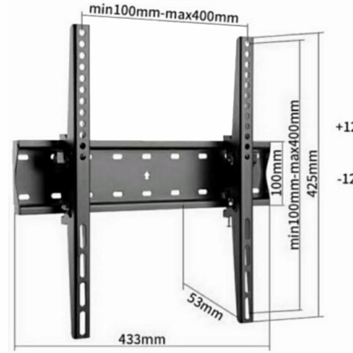 BRACKET TV SAMSUNG 55 50 49 48 43 40 32 INCH SAMSUNG TYPE TU