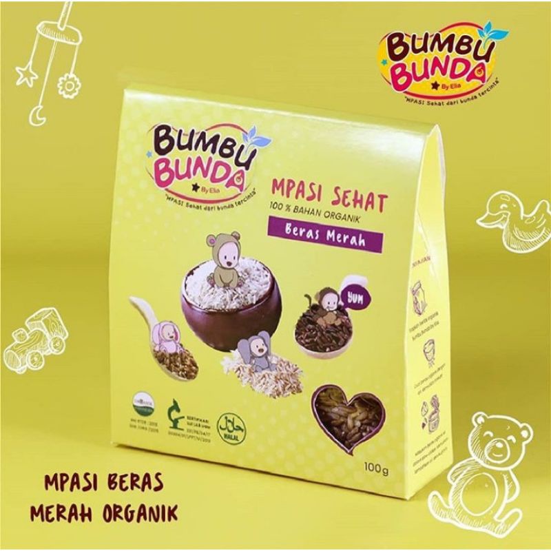 BERAS ORGANIK BUMBU BUNDA 100grm