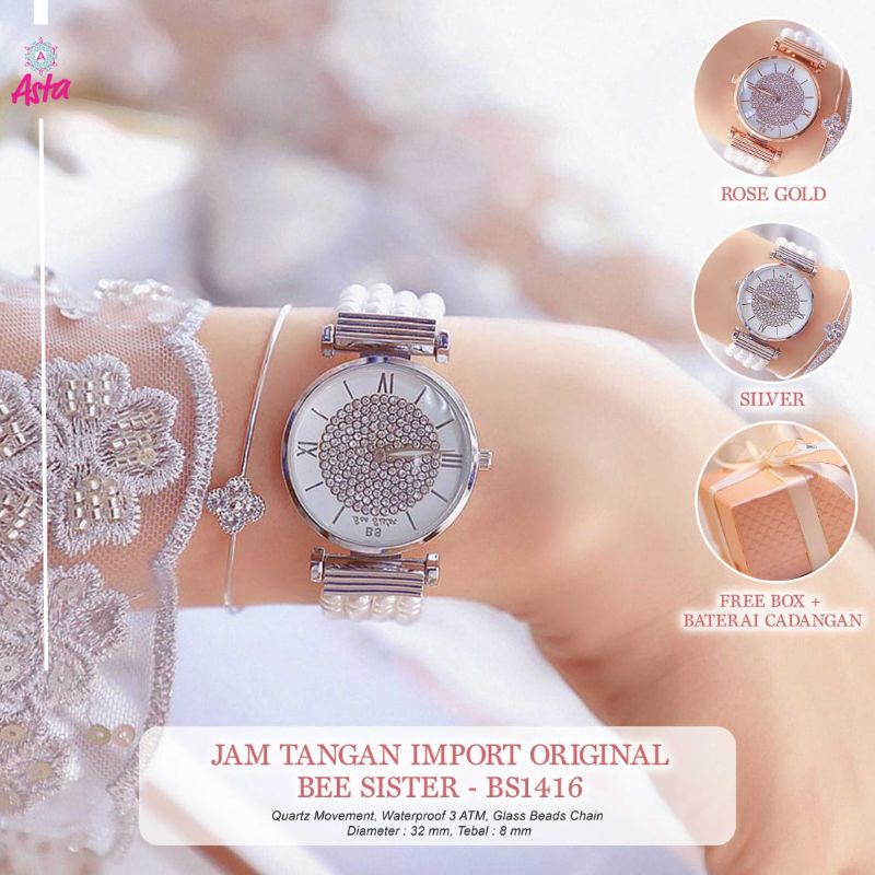 Jam Tangan Original Bee Sister BS1416