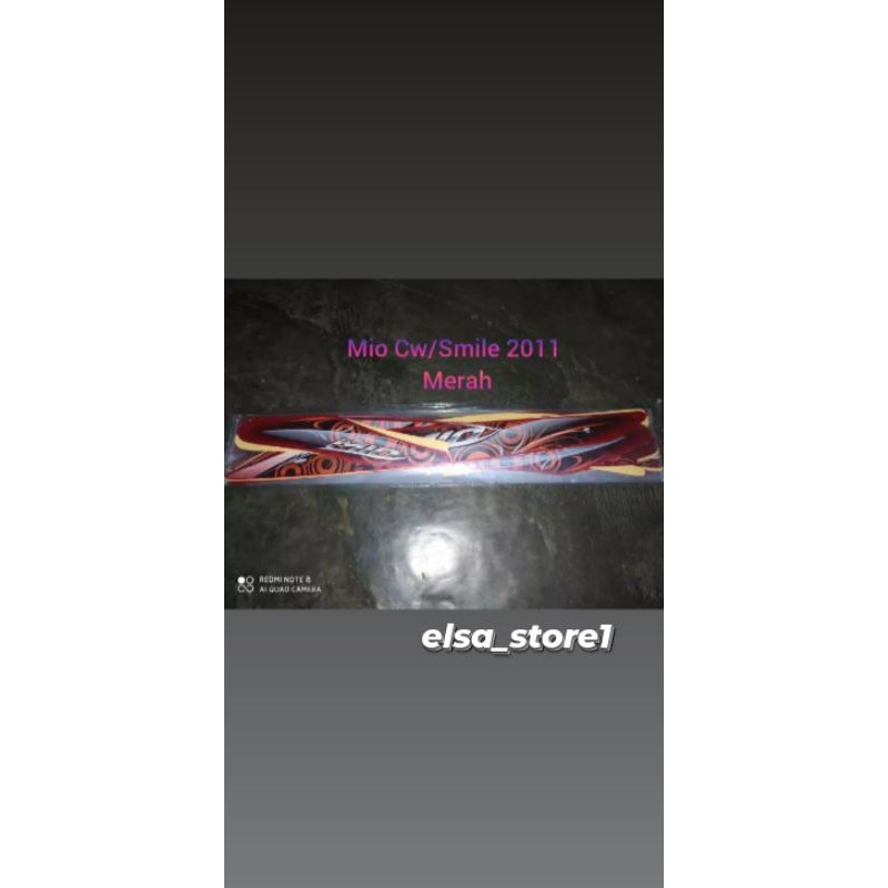 striping mio sporty smile cw 2011 merah new
