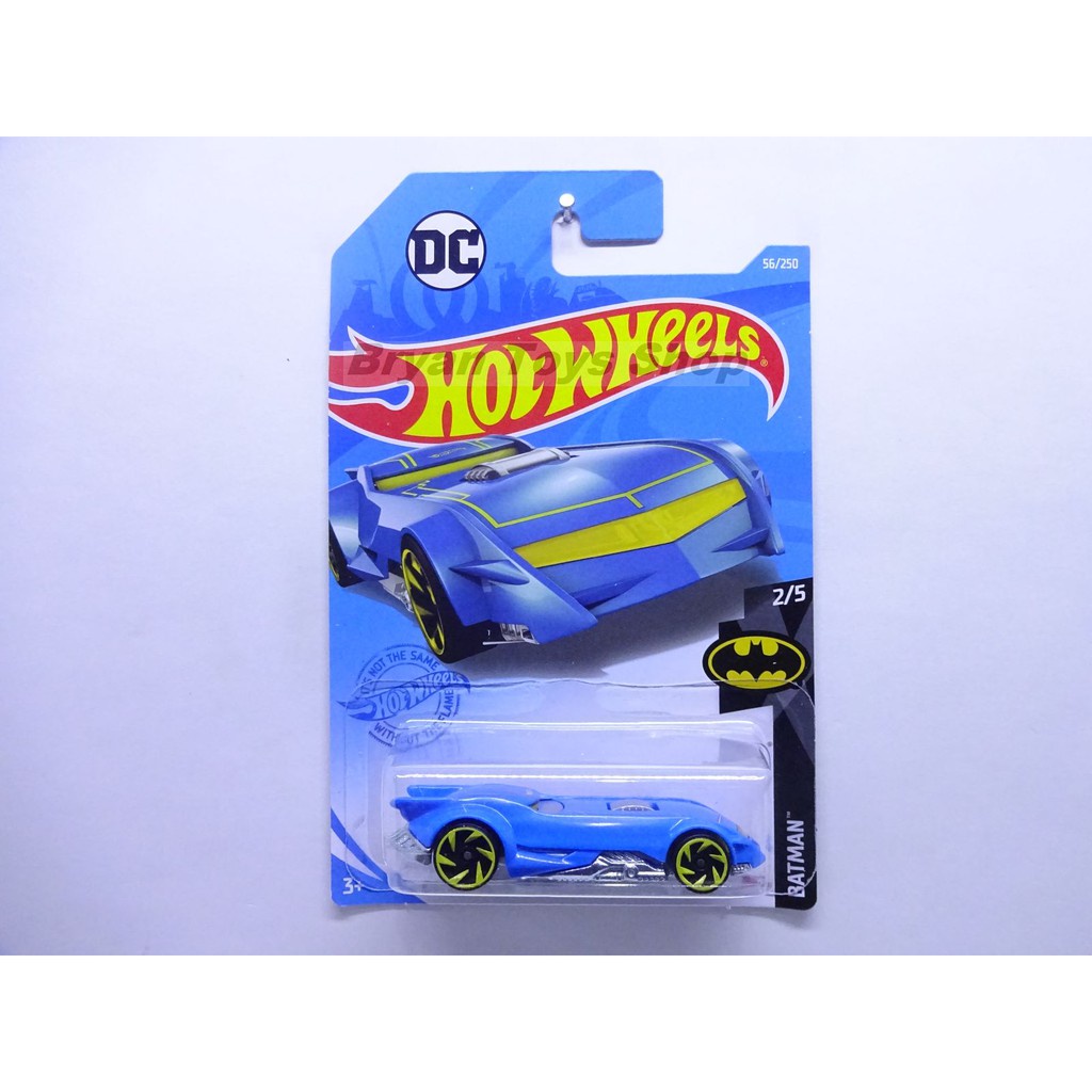 Hot Wheels The Batman Batmobile Biru Kuning