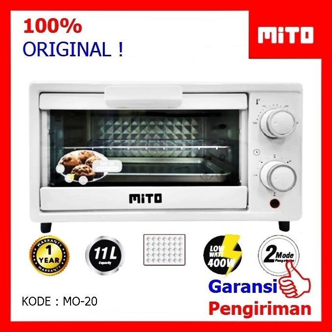Oven Listrik Oven Toaster 11 Liter Mito MO 20 ( MO 20)