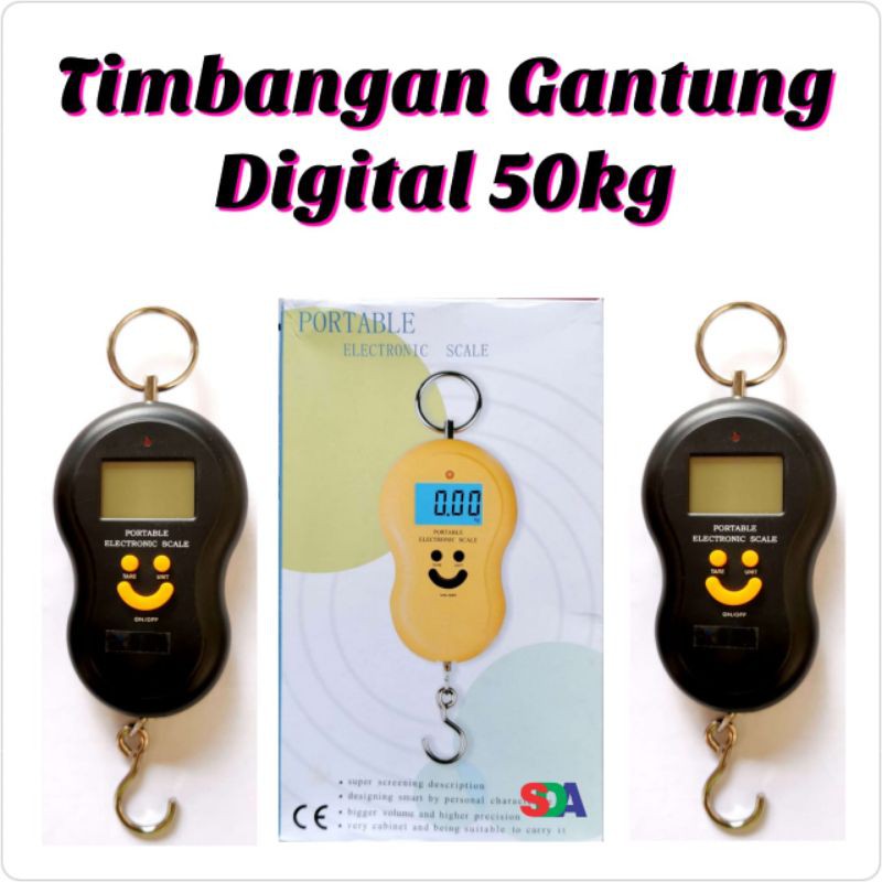 Timbangan Travelling / Timbangan Koper Digital Portable