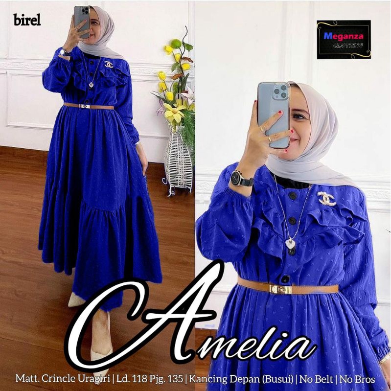 AMELIA GAMIS WANITA TERBARU BY MEGA