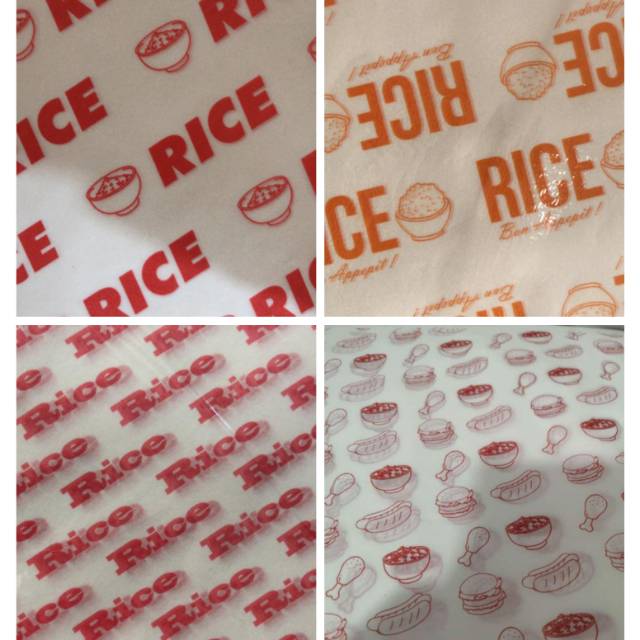 

Kertas nasi laminasi Printing