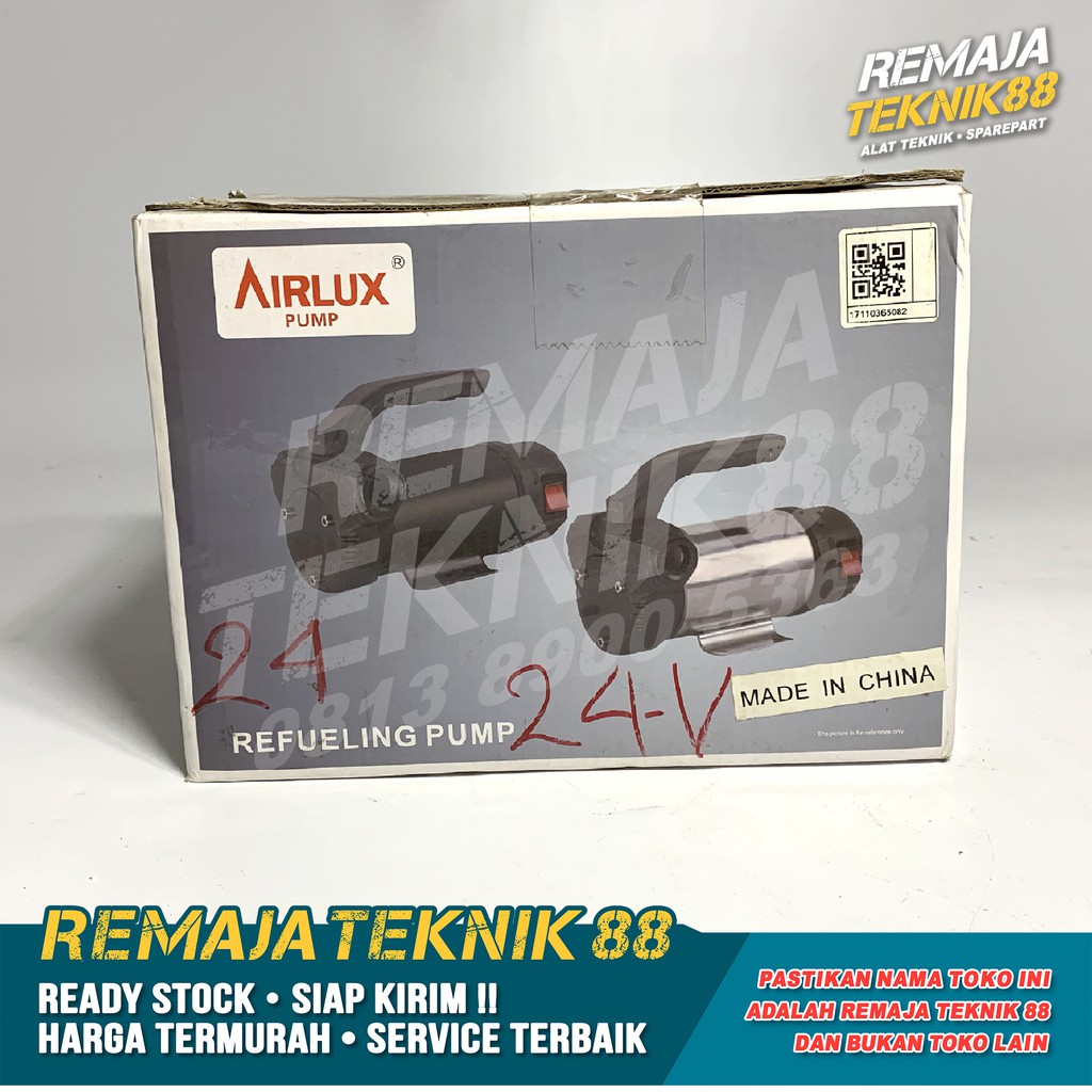 POMPA BENSIN MINYAK ELEKTRIK / AIRLUX 24DC / FUEL OIL PUMP