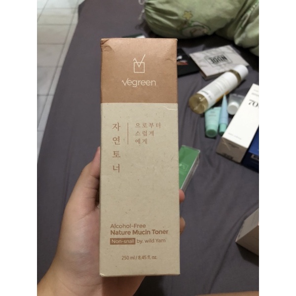 VEGREEN NATURE MUCIN TONER 250ML