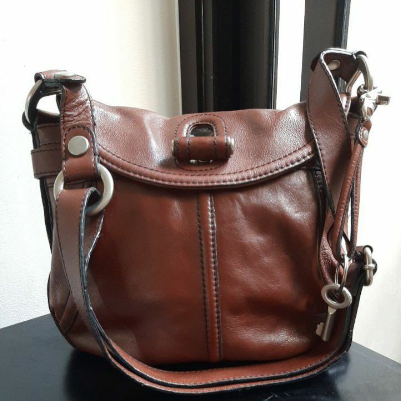 Tas Fossil Fifty Four Vintage Authentic Preloved