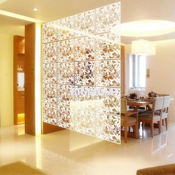 Hiasan dinding Sekat Ruangan Vintage Dekorasi Minimalis 1 Set isi 4 pcs