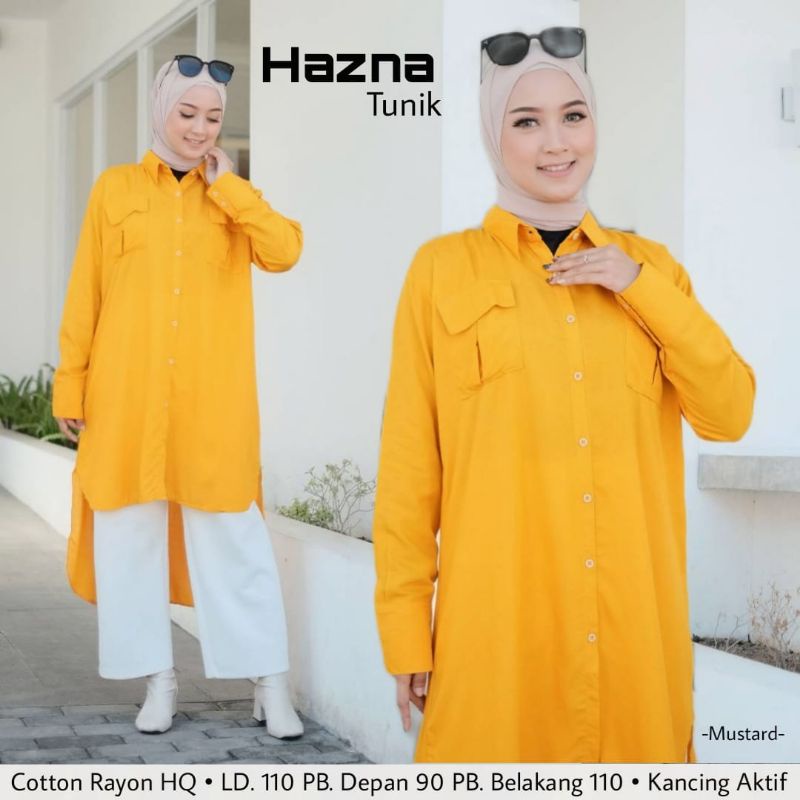 HAZNA LONG TUNIK TERBARU