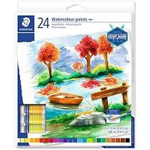 

GRAMEDIA SURABAYA - STAEDTLER WATERCOLOUR PAINT TUBES 24 CT - 208034913