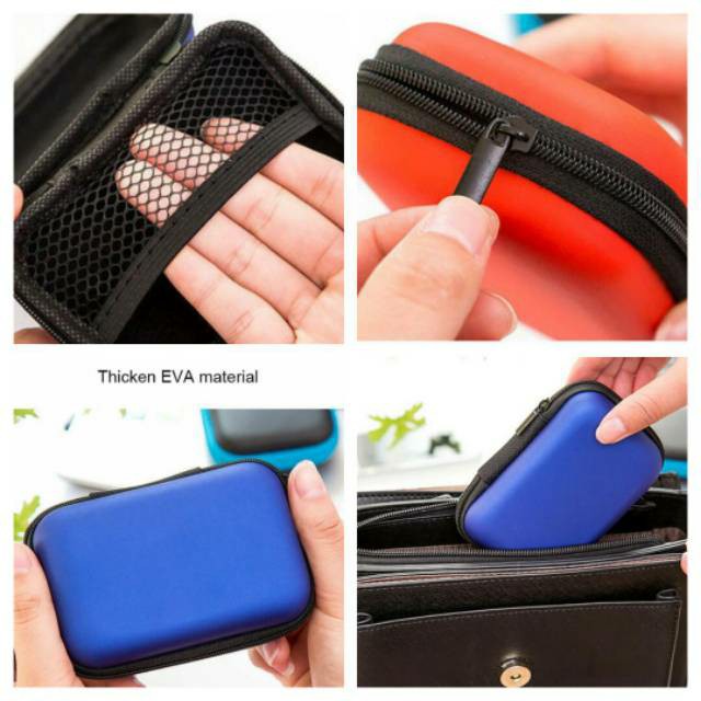 Earphone case/ Organizer Kotak penyimpanan Earphone Medium - LPM Shop