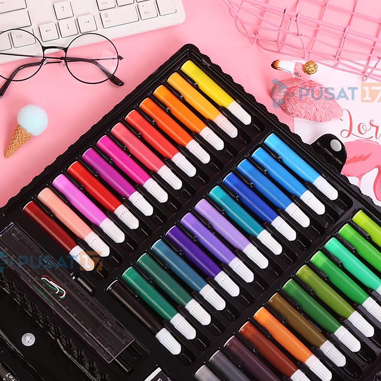 

[KODE PRODUK VCWB994] PUSAT17 ALAT TULIS SET CRAYON COLOURING SET 150PCS / ART SET 150PCS PENSIL WARNA SET ALAT LUKIS ANAK KRAYON SET