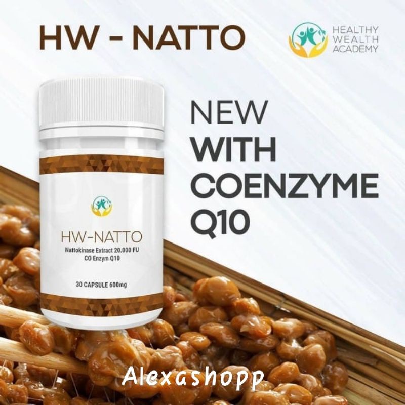 HW NATTO SUPLEMEN KESEHATAN PENGHILANG PLAK PADA ALIRAN DARAH