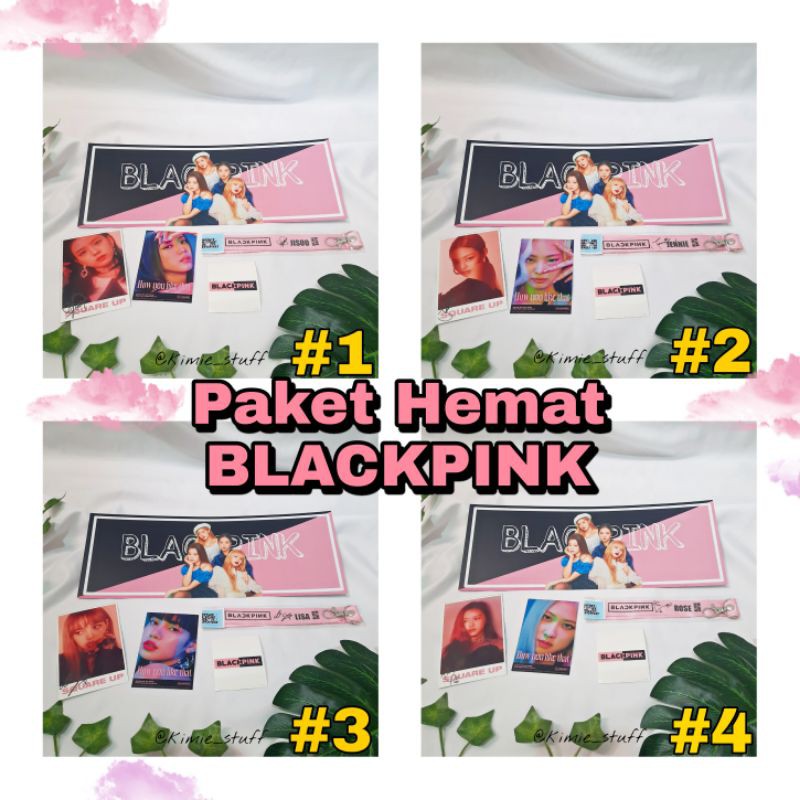 PAKET HEMAT BLACKPINK