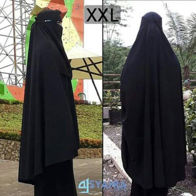 KHIMAR Jetblack non pet by Al Syahra