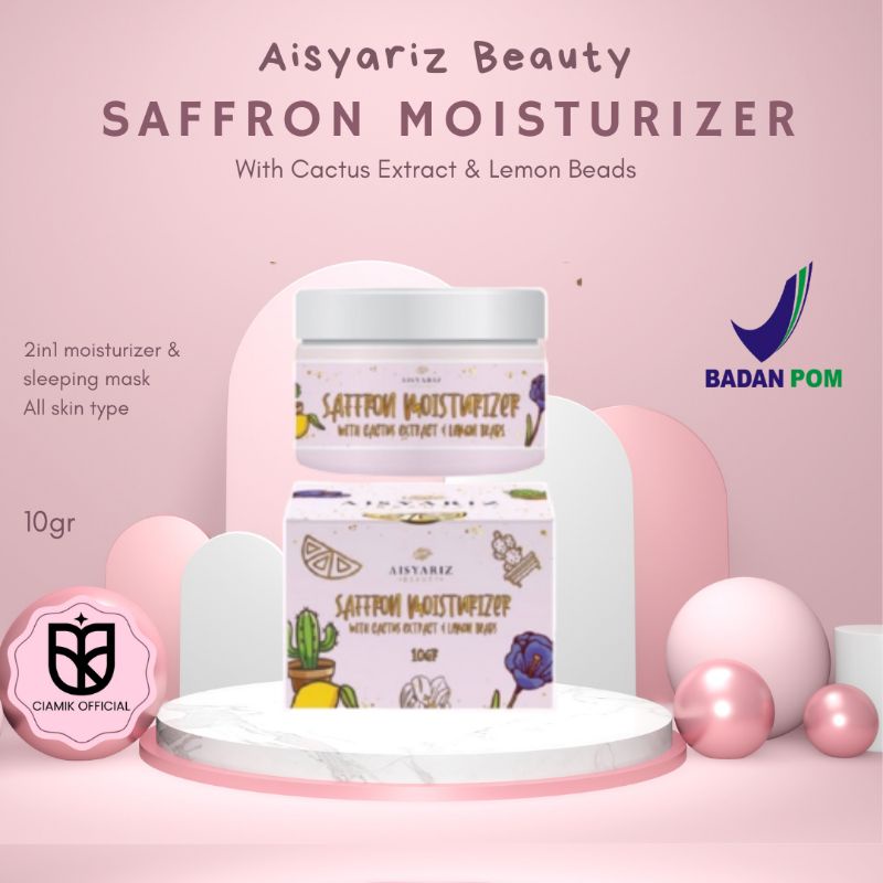 [SIAP KIRIM] MOISTURIZER SAFFRON BY AISYARIZ BEAUTY SAFFRON MOISTURIZER