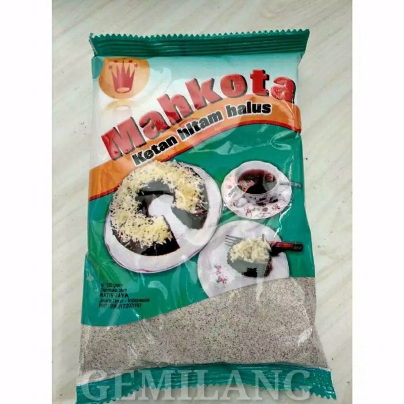 

MAHKOTA TEPUNG KETAN HITAM 250gr