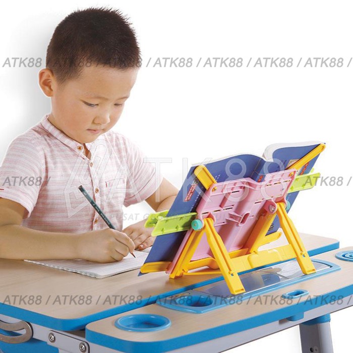 

READY Book Stand Holder Portable Plastic - Penyangga Buku untuk Anak MURAH