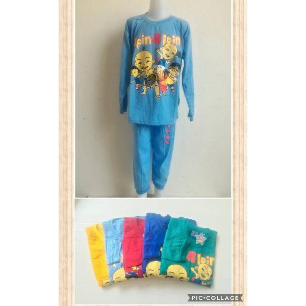 Baju Tidur Piyama (Anak) - Upin Ipin