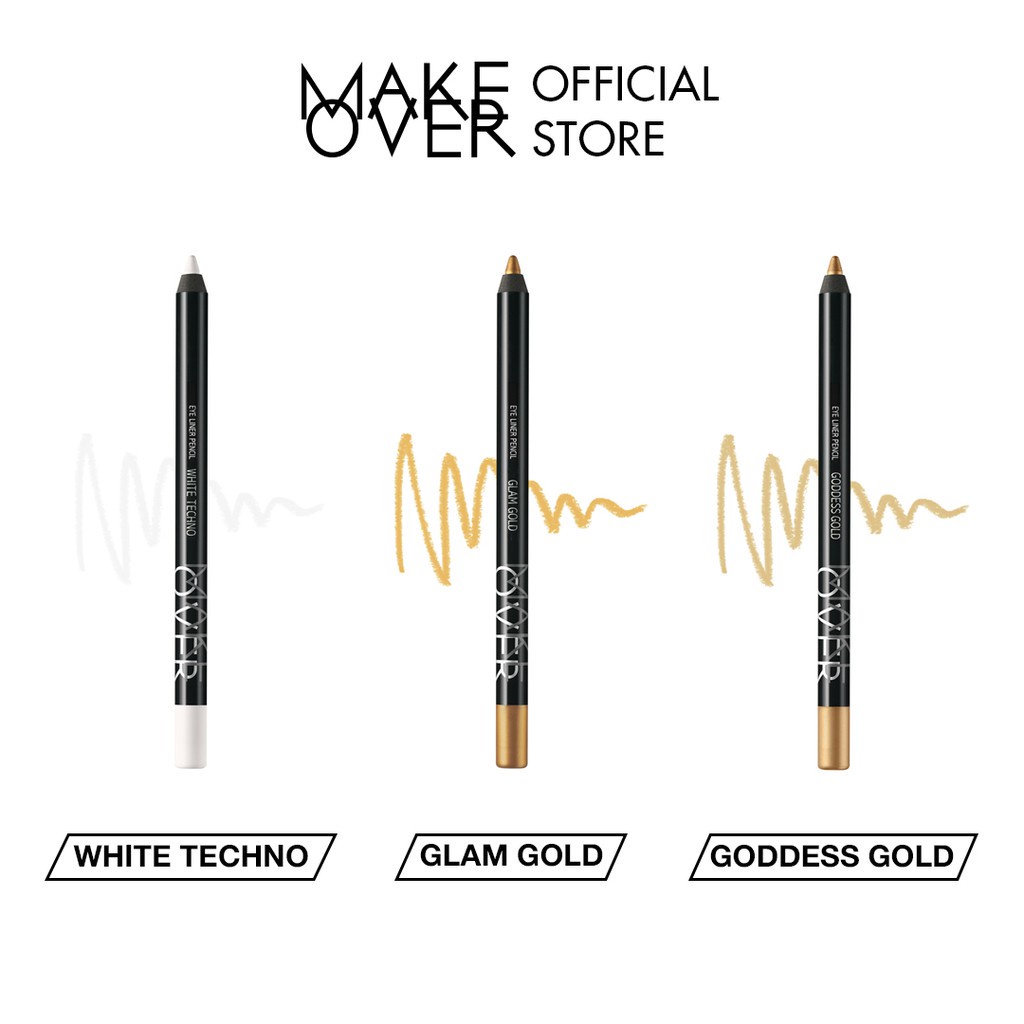 MAKE OVER Eyeliner Pencil Black Jack