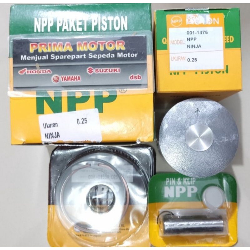 PISTON KIT NPP NINJA OS 25 50 75 100 ORI NPP