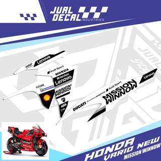 Jual Stiker variasi motor    Vario 125/150 DUCATI 2020 2021 Striping Honda