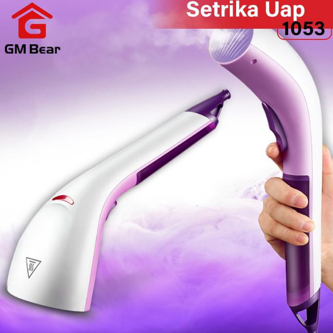 GM Bear Setrika Uap Genggam Fungsional 1053-Steam Ironer Purple